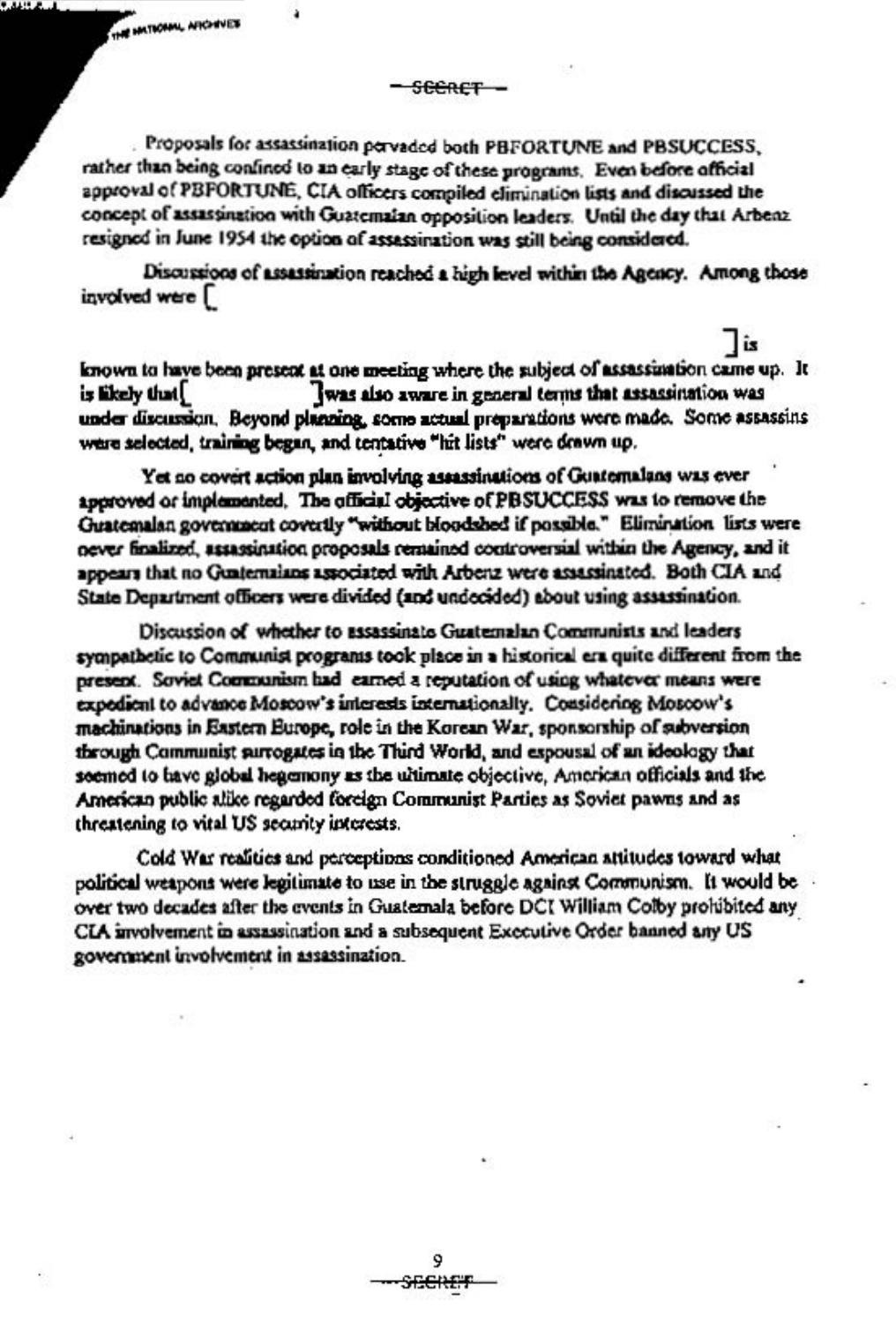 Preparation and nonimplementation in the concluding assessment